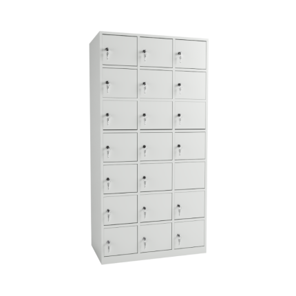 Dulap metalic cu 21 compartimente COMP 21.max