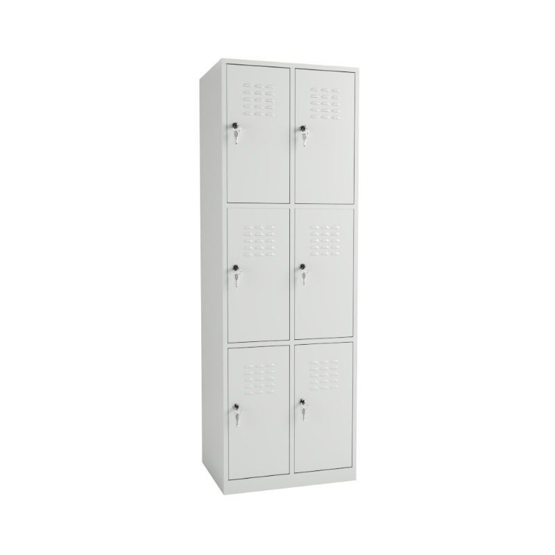 Dulap metalic cu 6 compartimente COMP 6.max