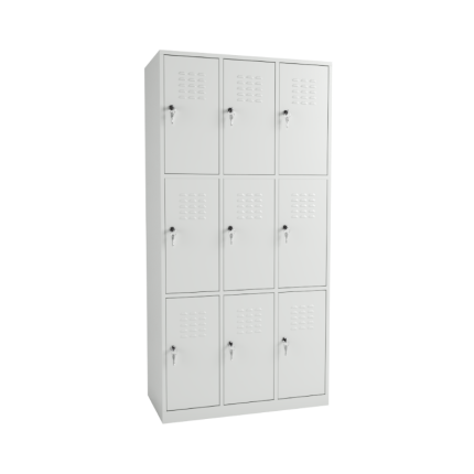 Dulap metalic cu 9 compartimente COMP 9.max