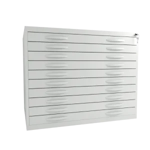 Dulap metalic pentru harti si desene tip A1 cu 10 sertare DRAW-A1.max