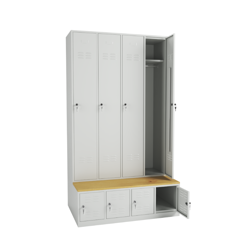 Dulap vestiar cu 4 usi COMFORT 4.max